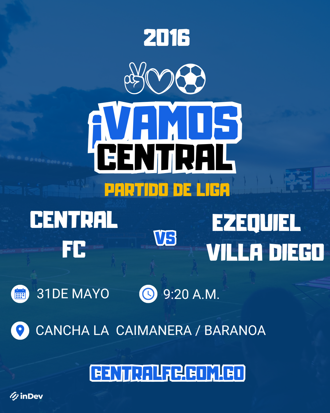 Partido de liga 2012